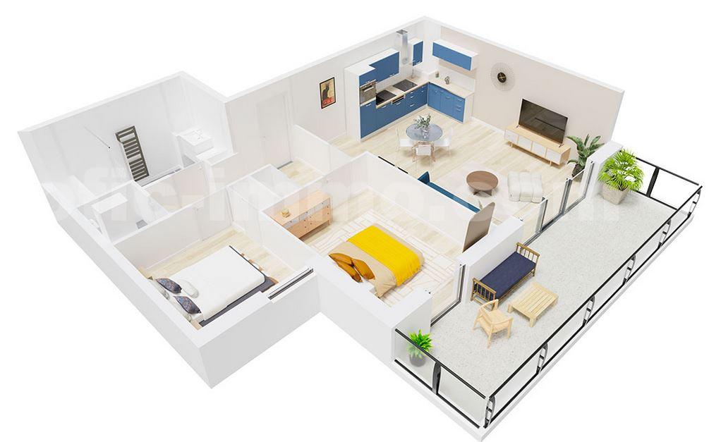 Appartement 3 Pièce(s) ARZON